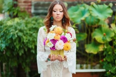 Una  colorida boda inspirada en el folclore mexicano