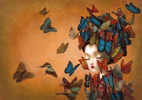 Nuevo álbum ilustrado de Benjamin Lacombe: Madame Butterfly