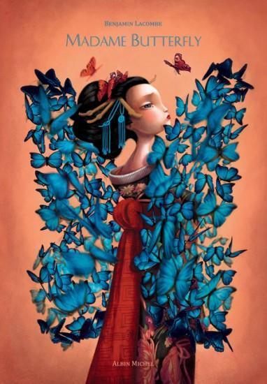 Nuevo álbum ilustrado de Benjamin Lacombe: Madame Butterfly