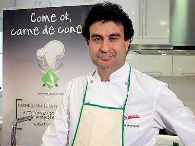 CONEJO CON TALLARINES (con Intercun y el Chef Pepe Rodríguez)