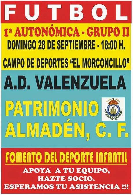 Hoy fútbol en Almadén