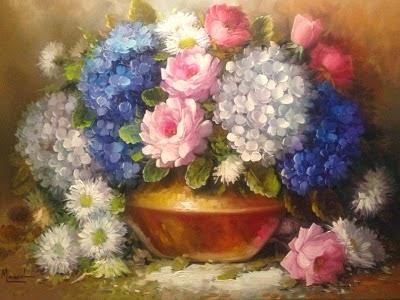 Pinceles con aroma a flores: Jorge Maciel