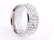 Nuevos anillos hechos Swarovski Elements