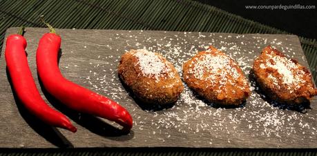 #Asaltablogs, tarta de zanahoria y chocolate con su croquetizacion