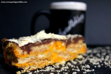 #Asaltablogs, tarta de zanahoria y chocolate con su croquetizacion