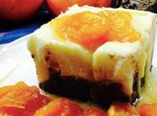 Tarta queso crujiente chocolate mandarina