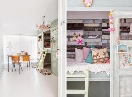 Casa nórdica con mucho #washi Casa nórdica con mucho #washi