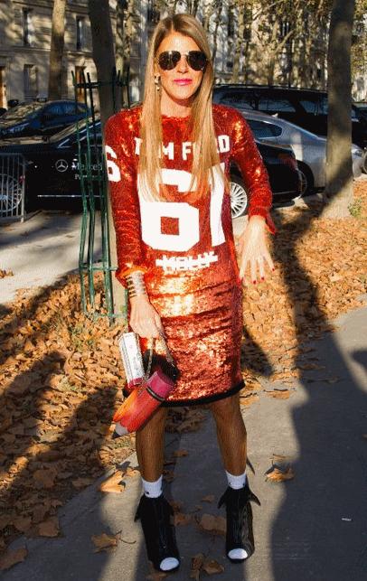 Anna Dello Russo de Tom Ford - Paris Fashion Week 2014