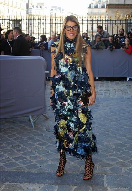 Anna Dello Russo de Dior - Paris Fashion Week 2014