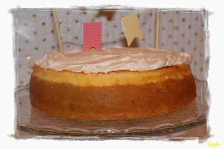 Blondie cheesecake con crema de melocotón... para el ¡¡Asaltablogs!!