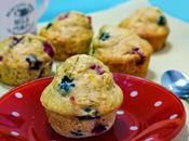 Muffins Plátano Frutas Bosque (¡¡¡¡Sin grasa!!!!)