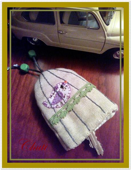 Costurero bombonera, oca sujeta puertas y llaveros