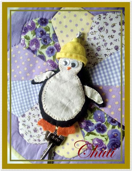 Costurero bombonera, oca sujeta puertas y llaveros