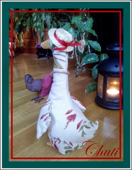 Costurero bombonera, oca sujeta puertas y llaveros