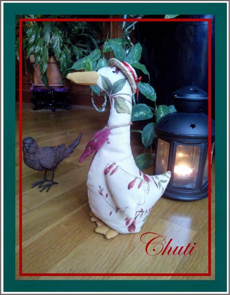 Costurero bombonera, oca sujeta puertas y llaveros