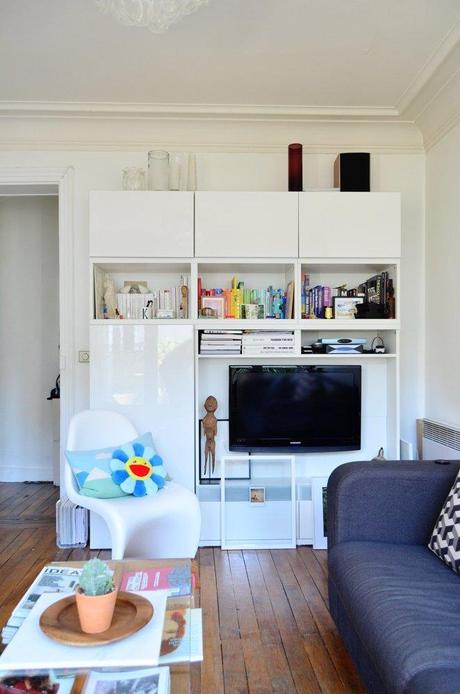 SMALL&LOW COST: MIX DE ESTILOS EN UN APARTAMENTO PARISINO DE 40 M2