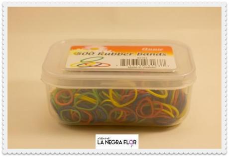 Gomas elásticas para el pelo.