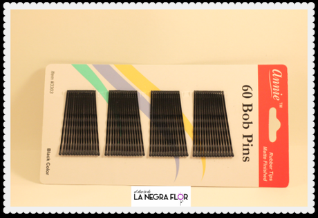 Horquillas en color negro mate.