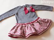 Vestido gris invierno