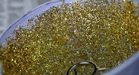 DIY glitter lamp - diy purpurina lampara