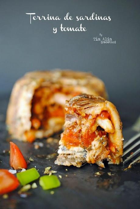 Terrina de sardinas y tomate para #retotiaalia