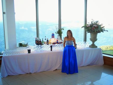 Boda de verano... vestida de princesa.