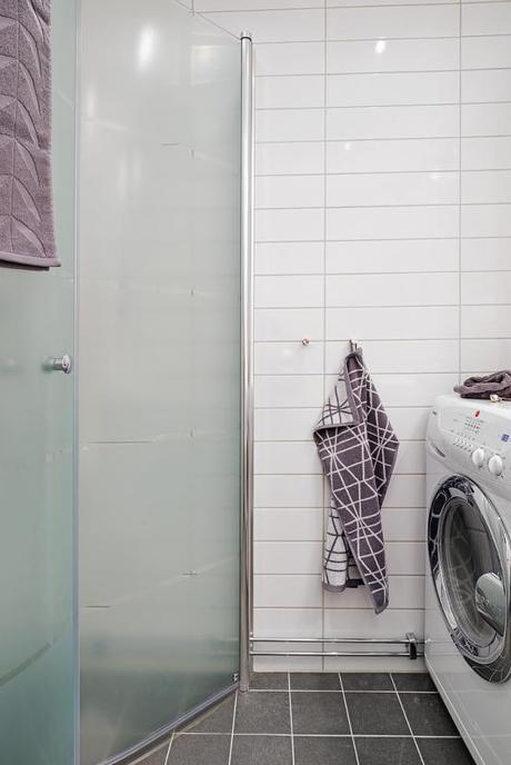 Revestimiento de tela y cristal pisos suecos decoración inspiración ikea estilo nórdico escandinavo decoración salones decoración cocinas cocina encimera madera cocina blanca moderna ikea blog decoració nórdica blanco madera decoración 