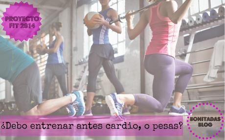 #ProyectoFit2014: ¿Debo entrenar antes cardio, o pesas?