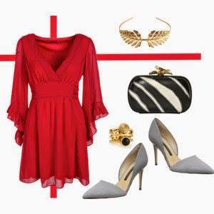 Invitada a una boda. Rojo como protagonista. BBC look