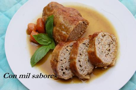 RULO DE CARNE EN SALSA