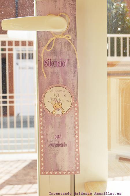 DIY infantil: no molesten a la princesa de la casa DIY infantil: no molesten a la princesa de la casa