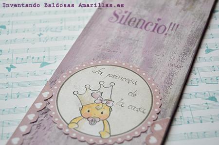 DIY infantil: no molesten a la princesa de la casa DIY infantil: no molesten a la princesa de la casa