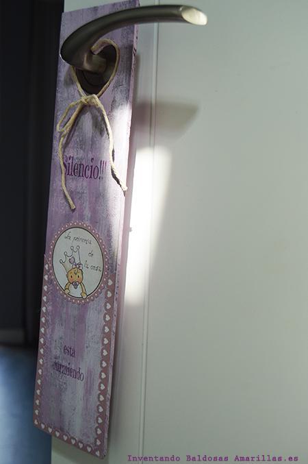 DIY infantil: no molesten a la princesa de la casa DIY infantil: no molesten a la princesa de la casa