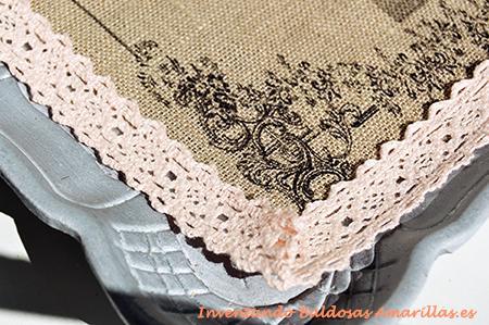 Transfer en tela: mantel individual Transfer en tela: mantel individual