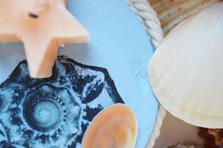 Portavelas de escayola Portavelas de escayola