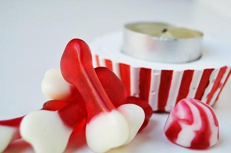 Portavelas de escayola Portavelas de escayola