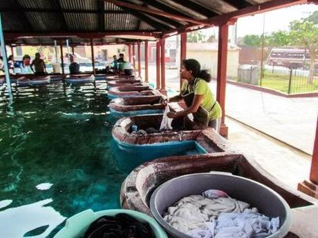 Lavaderos comunitarios. Guatemala