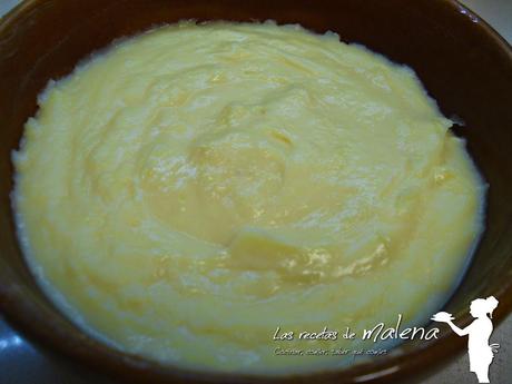 Crema pastelera rápida en microondas