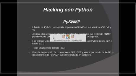 Hacking con Python Parte 34 – Examinando servicios SNMP con PySNMP