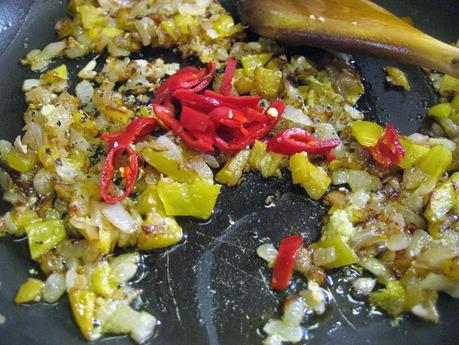 POLLO ESPECIADO CON CALABAZA