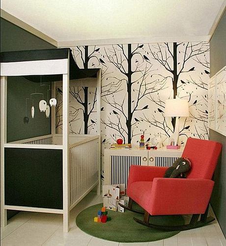 Small&Low Cost: 10 ideas para una habitación infantil pequeña Small-nursery