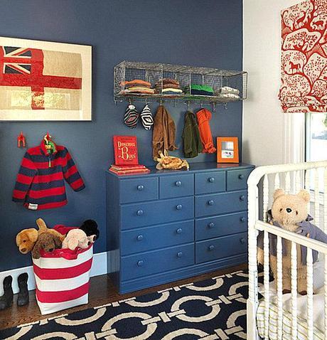 Small&Low Cost: 10 ideas para una habitación infantil pequeña Vintage-meets-modern-eclectic-nursery