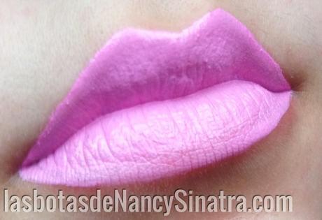 swatch lip tint h&m bubblegum pink