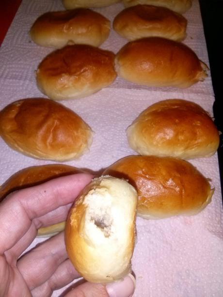 Medias Noches Rellenas de Choclolate y Premio Dardos Medias Noches Rellenas de Choclolate y Premio Dardos