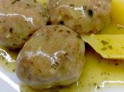 Albóndigas salsa verde