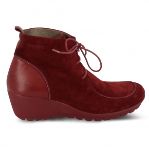 Botines de cordones con cuña de la marca Wonders nueva colección zapatos