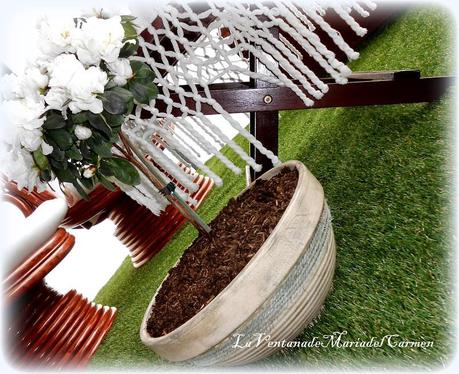 DECORANDO MACETEROS  +  PROYECTO LIMONERO