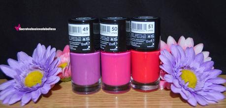 Esmaltes de uñas 