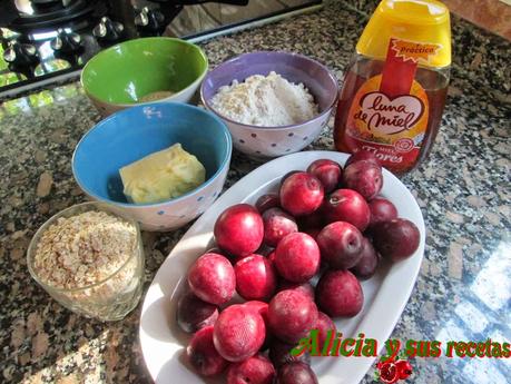 CRUMBLE DE CIRUELAS