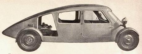 Un raro automóvil francés Un raro automóvil francés